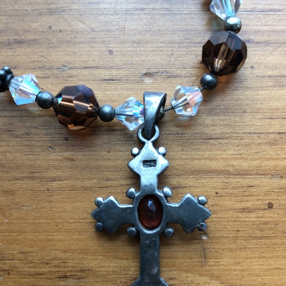 Necklace & Cross Silver 925 - Picture 4 of 7